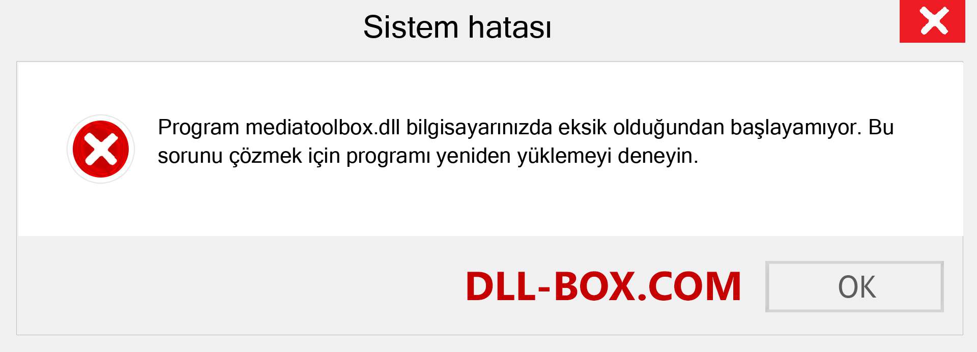 mediatoolbox.dll dosyası eksik mi? Windows 7, 8, 10 için İndirin - Windows'ta mediatoolbox dll Eksik Hatasını Düzeltin, fotoğraflar, resimler